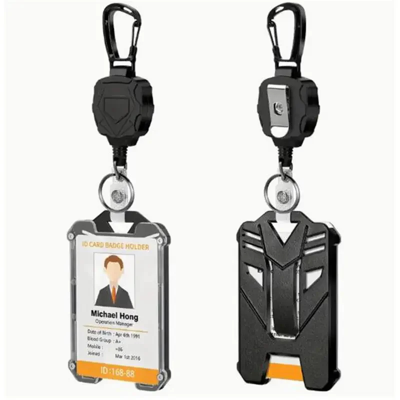 Reel Cover - Badge Reel Clip Credit Card Cover