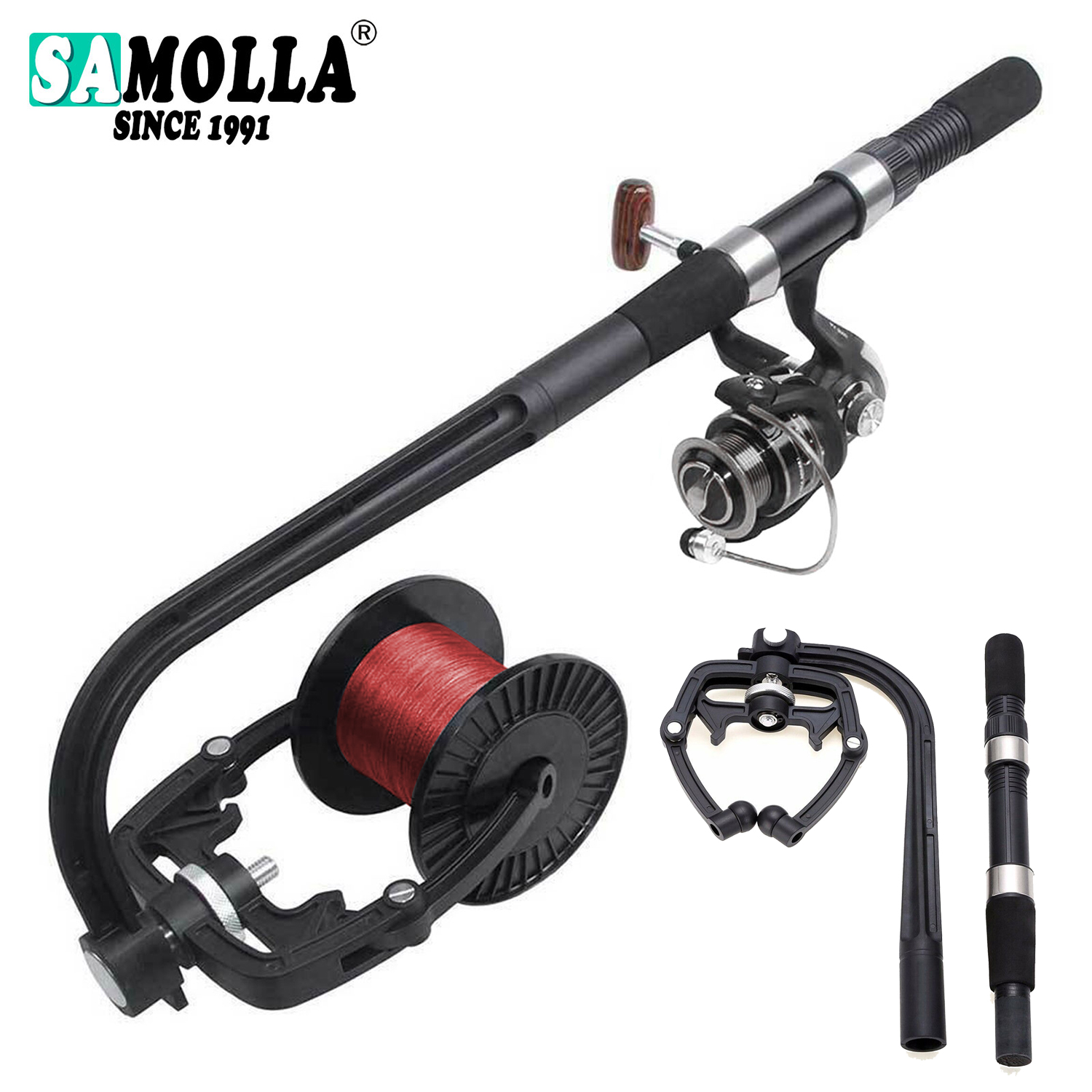 Fishing Line Spooler For Spinn - đánh giá và giá Spincast Reel