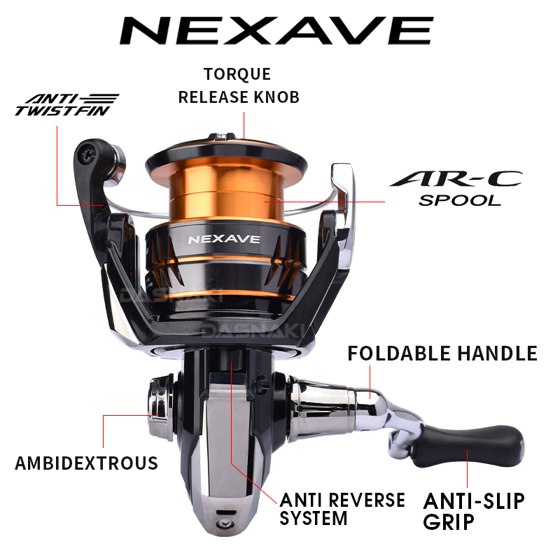 Shimano 2026 NEXAVE Spinning R - đánh giá và giá Reel Spare Spool