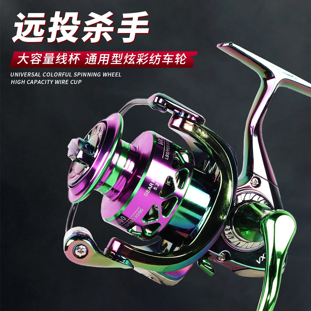 Zero Gap Colorful Metal Spinni - đánh giá và giá Trolling Reel