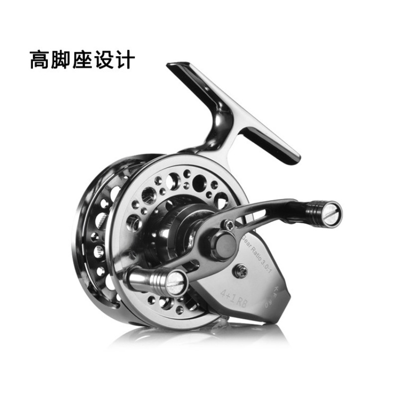 Lightweight Full Metal Front F - đánh giá và giá Ice Fishing Reel