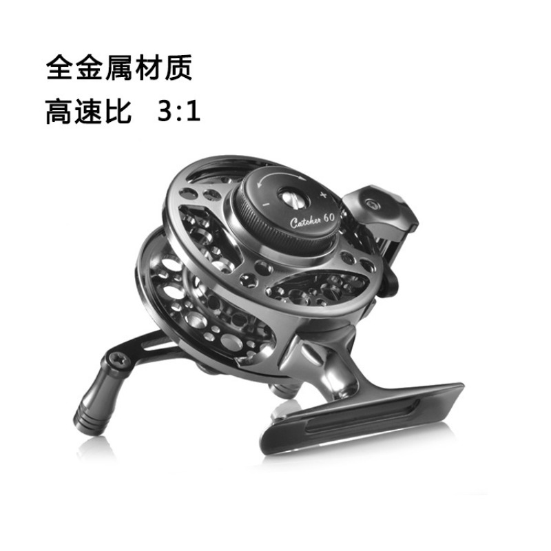 Lightweight Full Metal Front F - đánh giá và giá Ice Fishing Reel