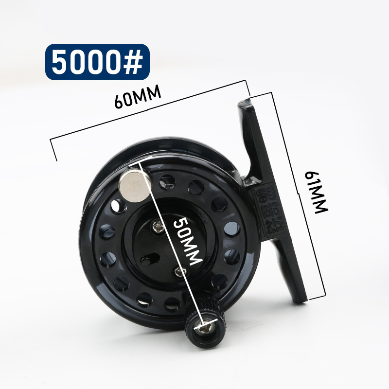 Lightweight Portable Centerpin - đánh giá và giá Ice Fishing Reel