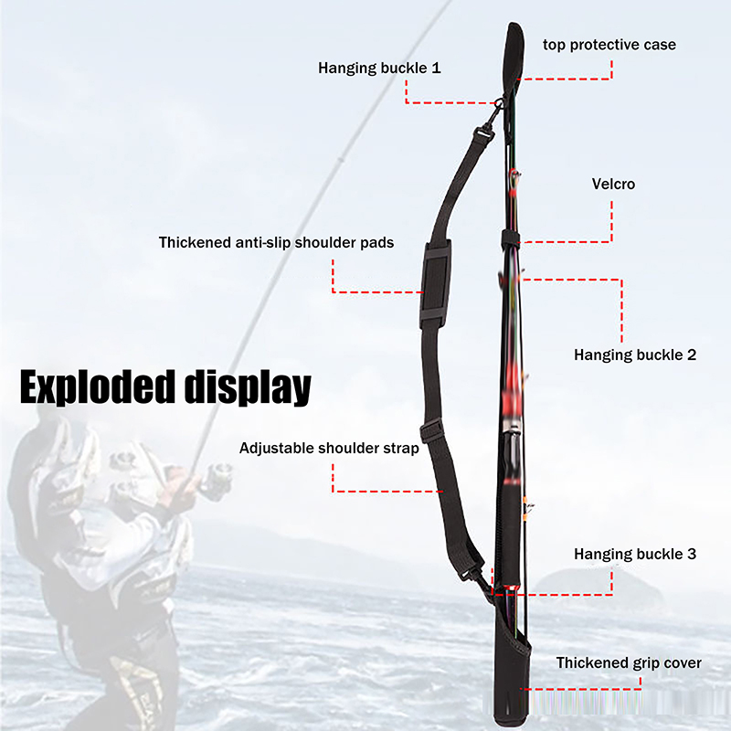 ★▲Adjustable Fishing Rod Stora - đánh giá và giá Reel Bag