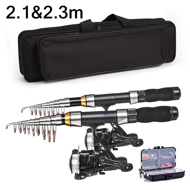 BRAVMAK 2.1/ 2.3 mTelescopic F - đánh giá và giá Spincast Reel